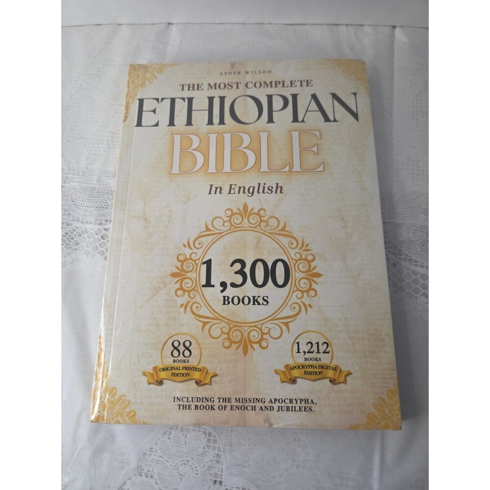 Complete Ethiopian Bible In English 88 Books by Eddie Helton Brooks Hard Cover